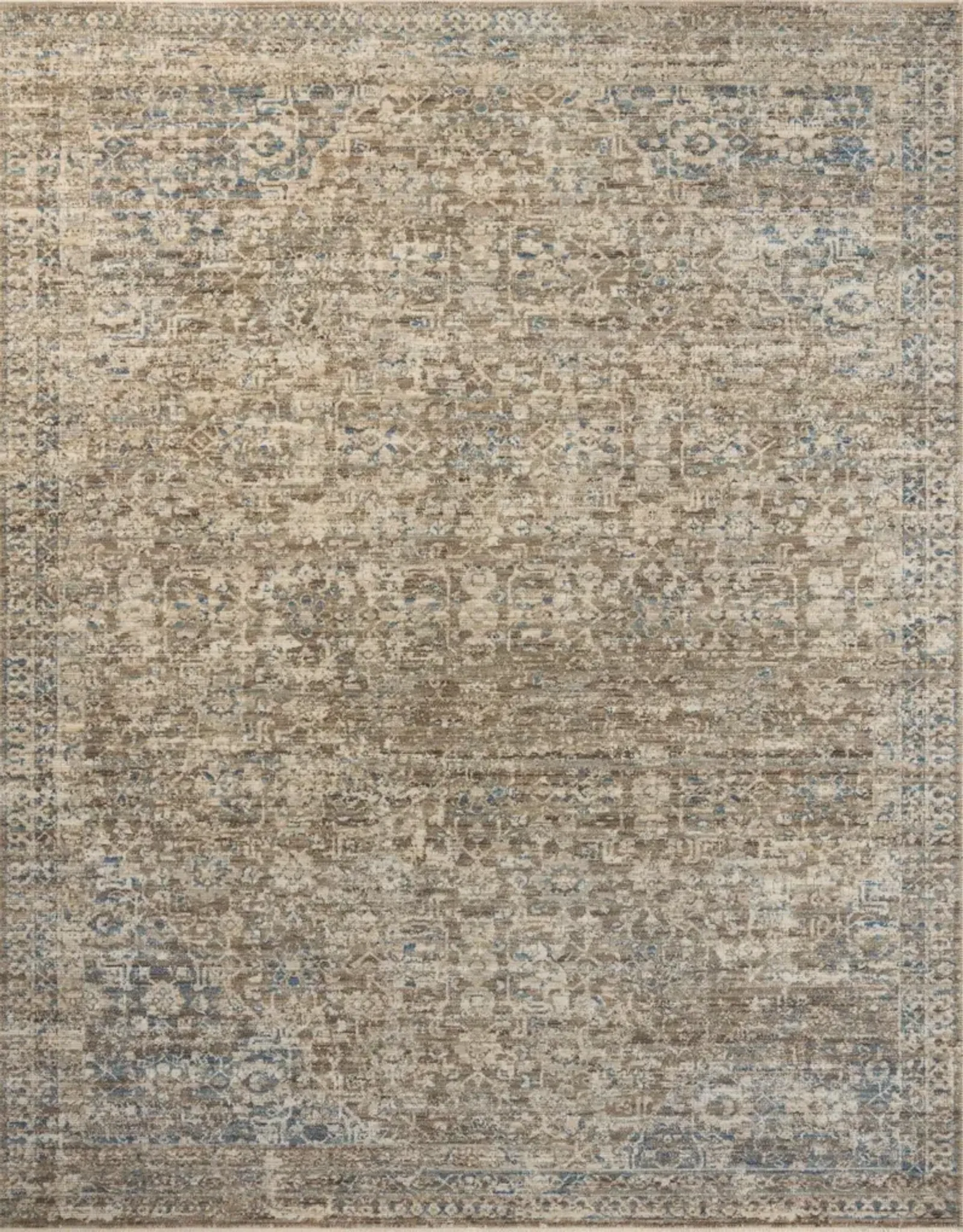 Heritage Spa/Earth Area Rug 9'W x 12'L