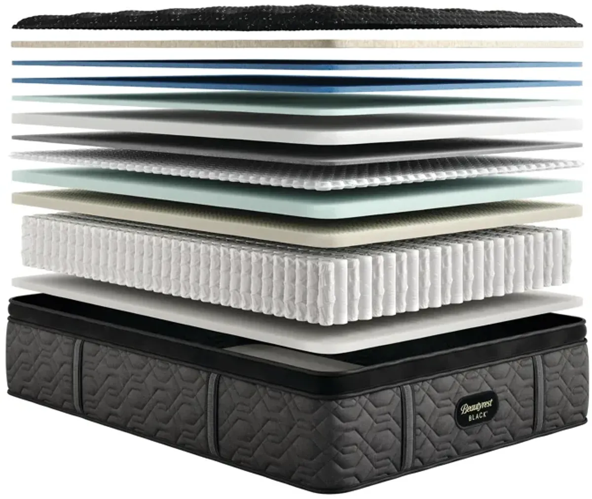 Beautyrest Black Series 3 Plush Pillowtop Queen Mattress