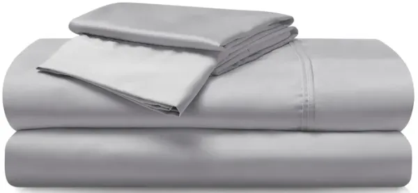 Hyper-Cotton Light Grey King Sheet Set