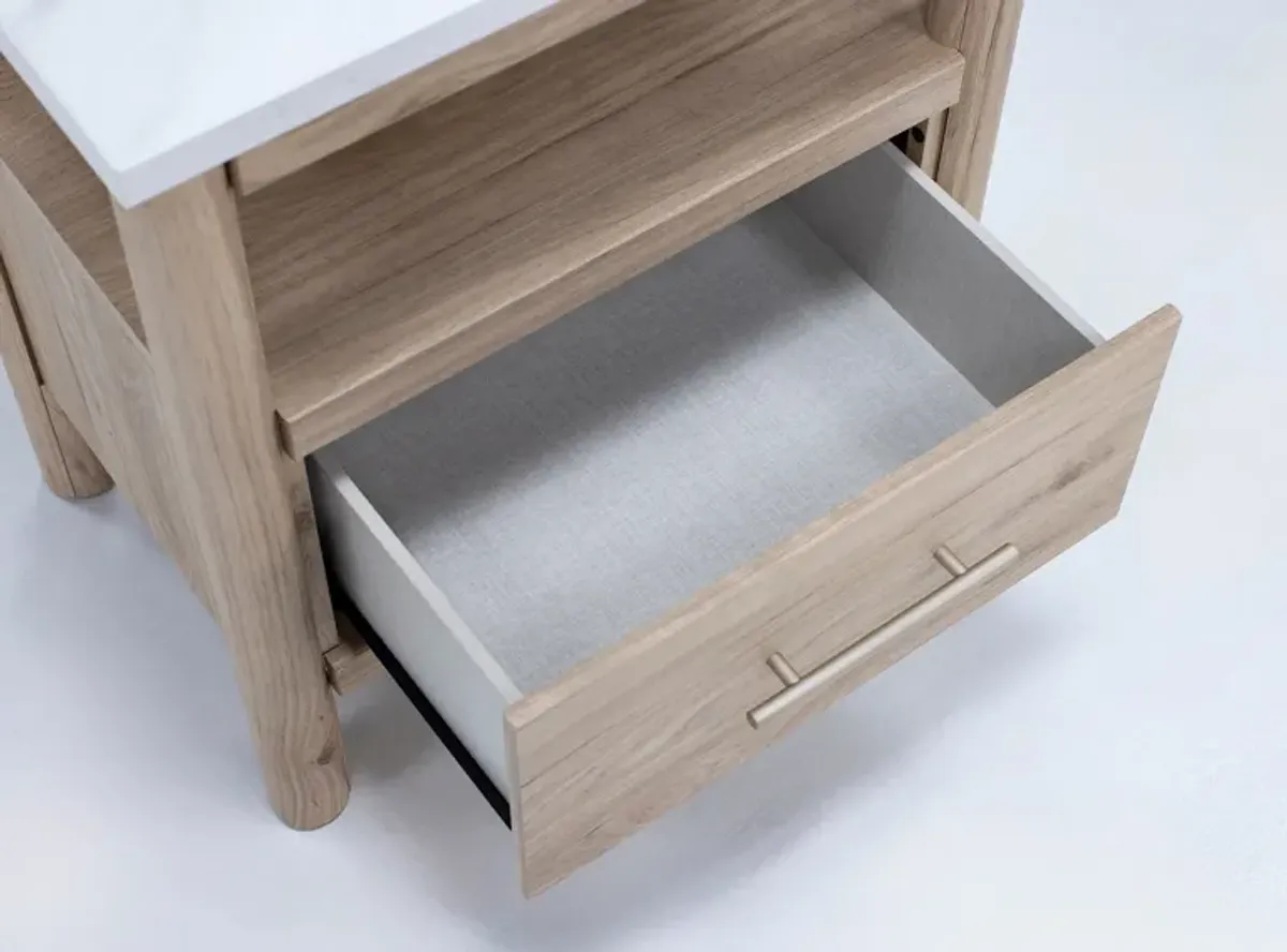 Hudson Nightstand In Og Natural