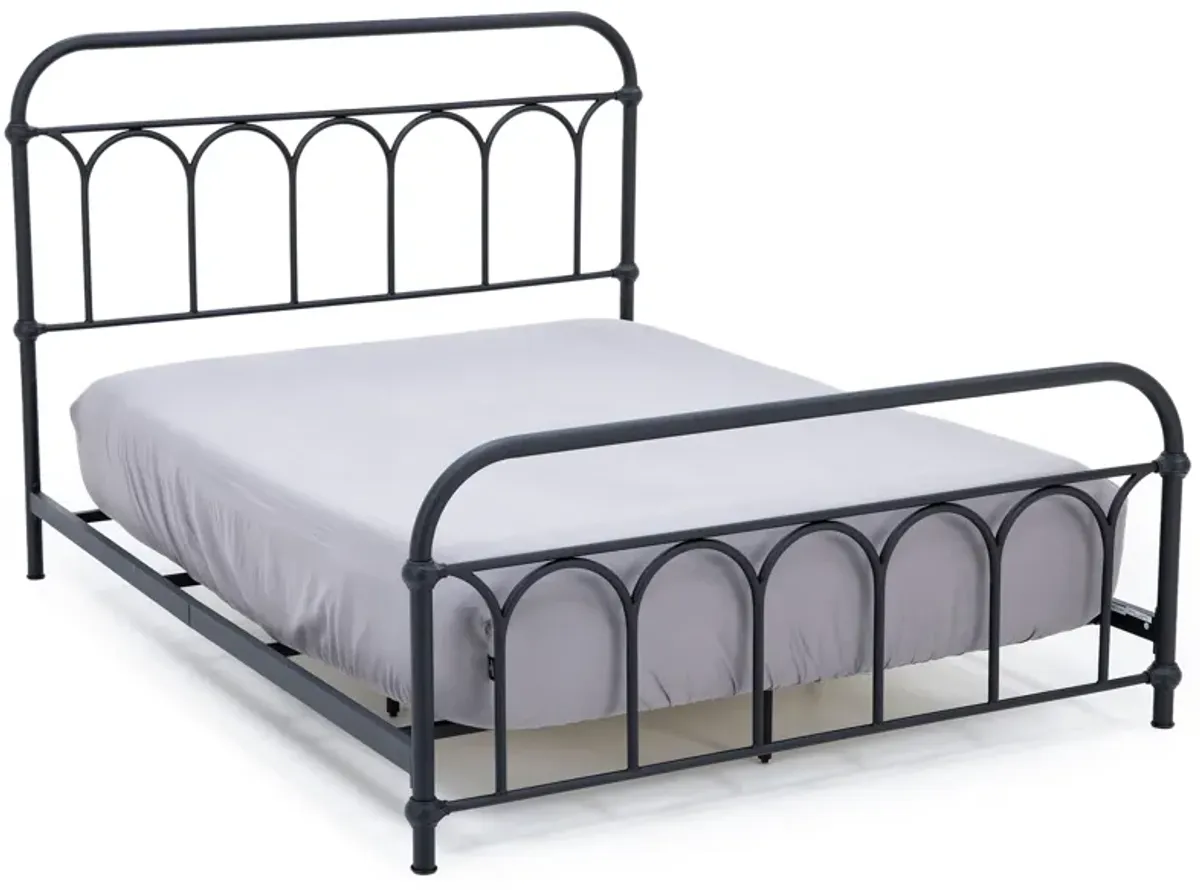 Hudson Queen Metal Bed