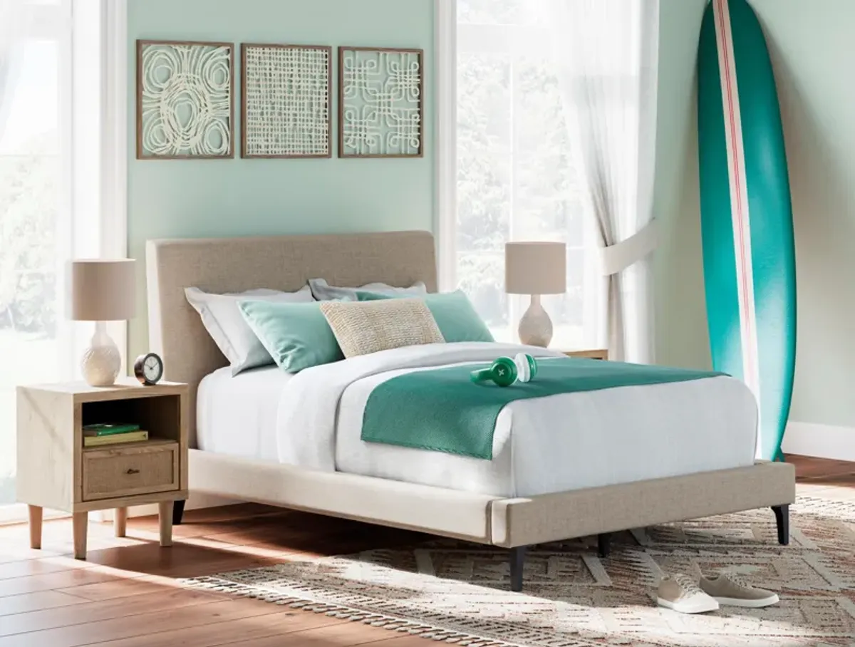 Naples Queen Upholstered Bed