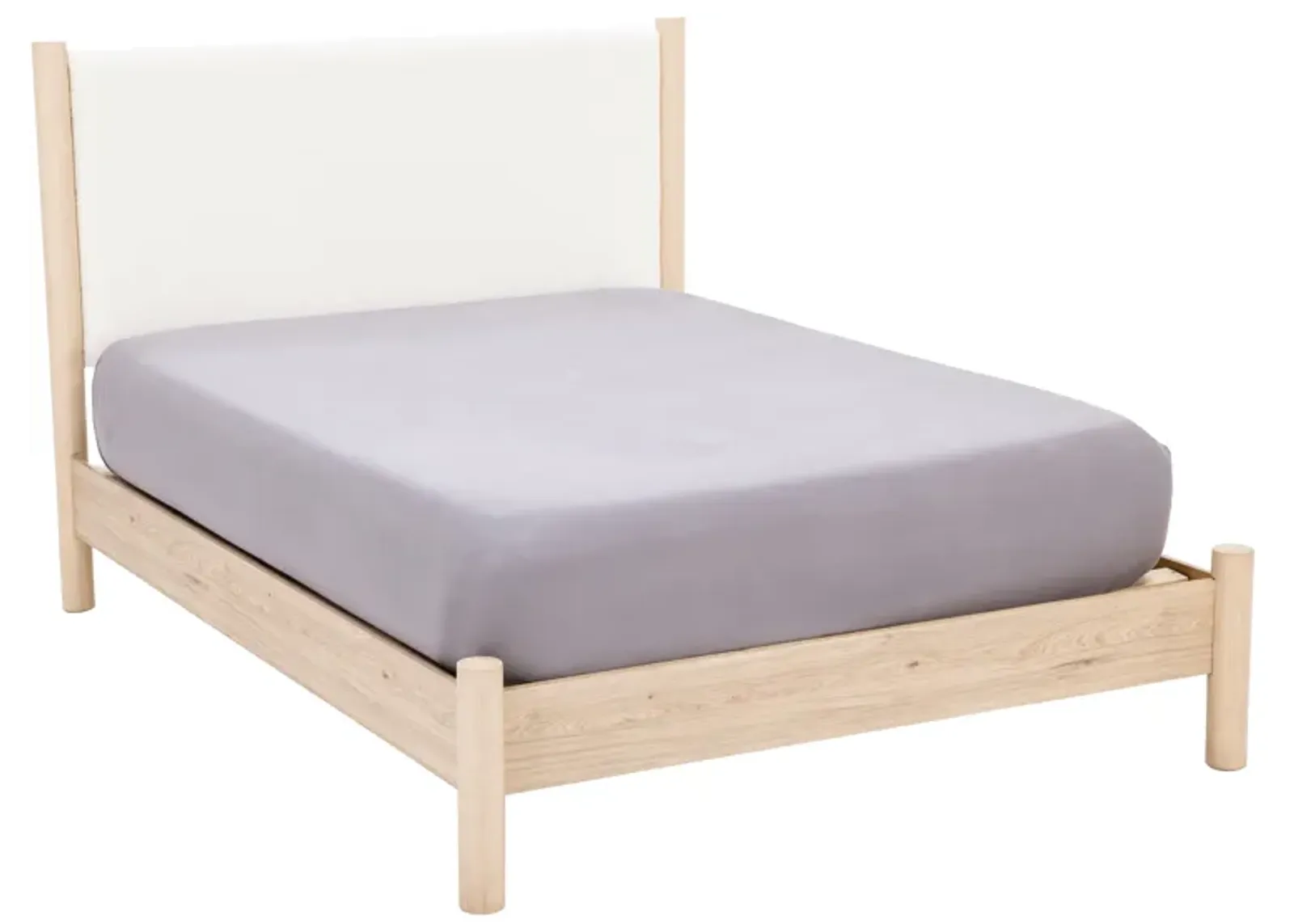 Hudson King Upholstered Panel Bed