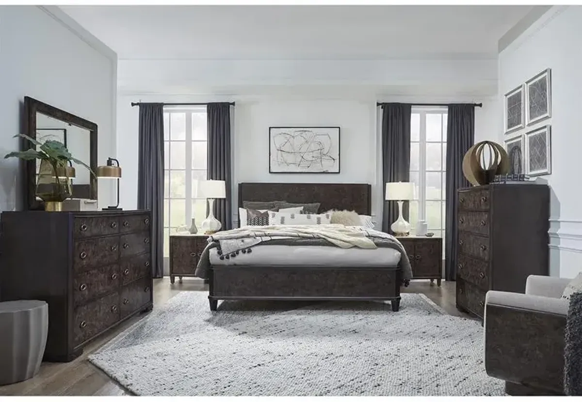 Julian King Panel Bed