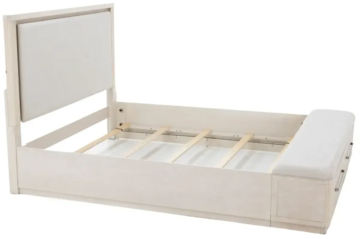 Evianna Queen Panel Storage Bed