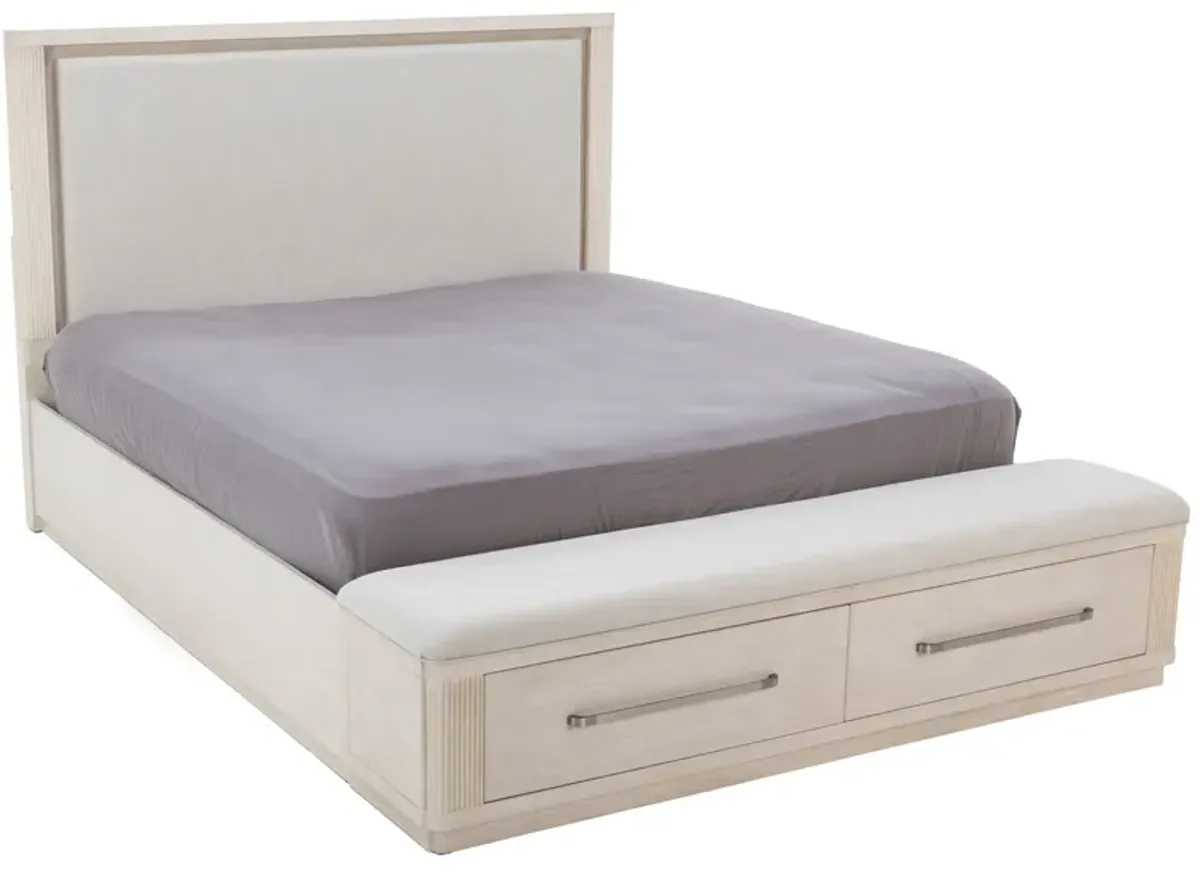 Evianna Queen Panel Storage Bed