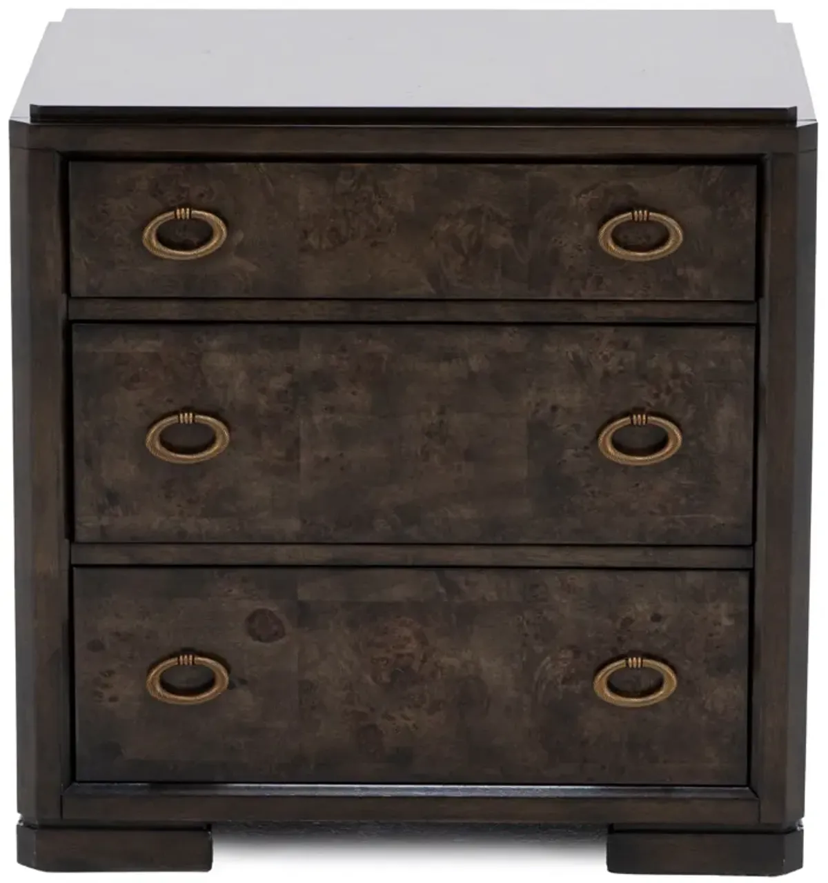 Julian Three Drawer Nightstand