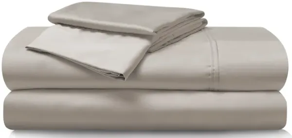 Hyper-Cotton Medium Beige Split Head King Sheet Set