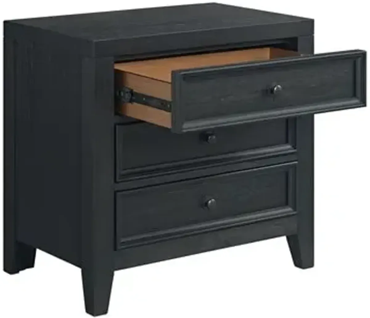 Mill Creek Three Drawer Nightstand