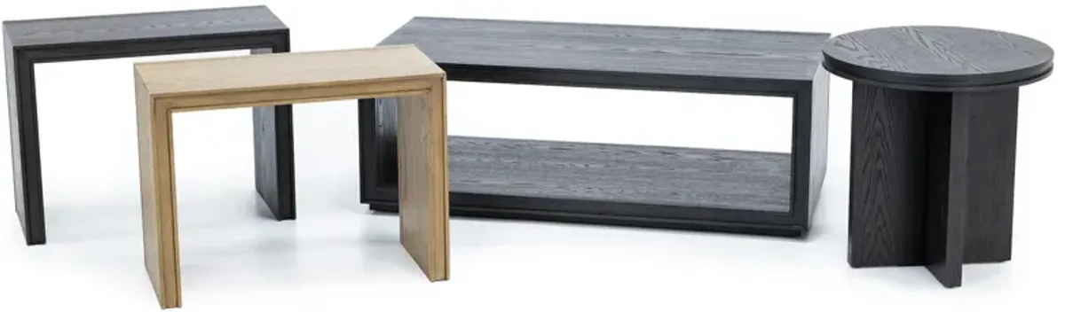 Waterfall Ebony End Table