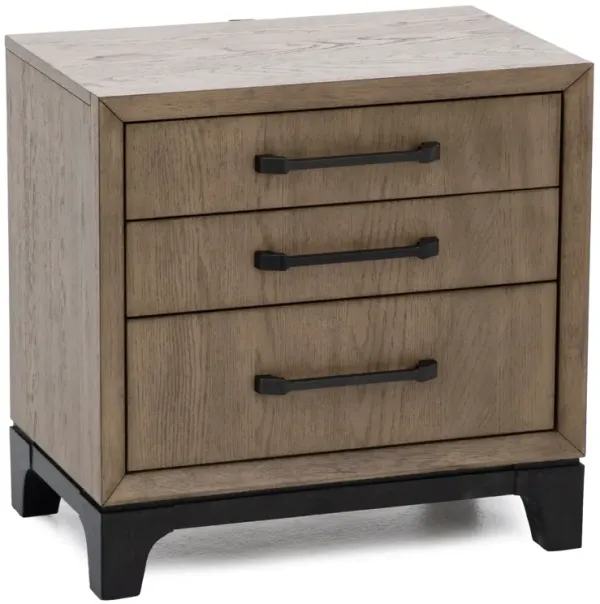 Lincoln Three Drawer Nightstand