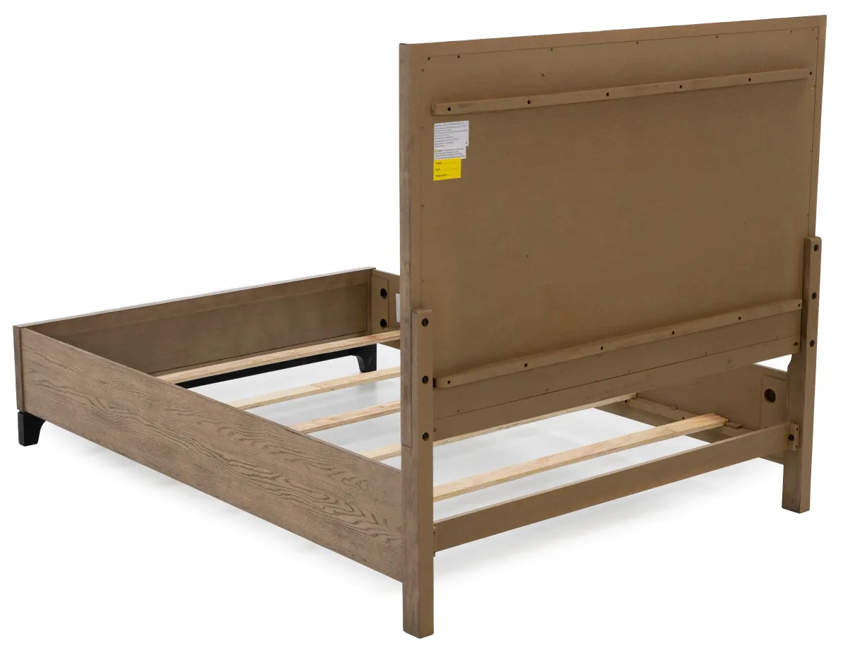 Lincoln King Panel Bed