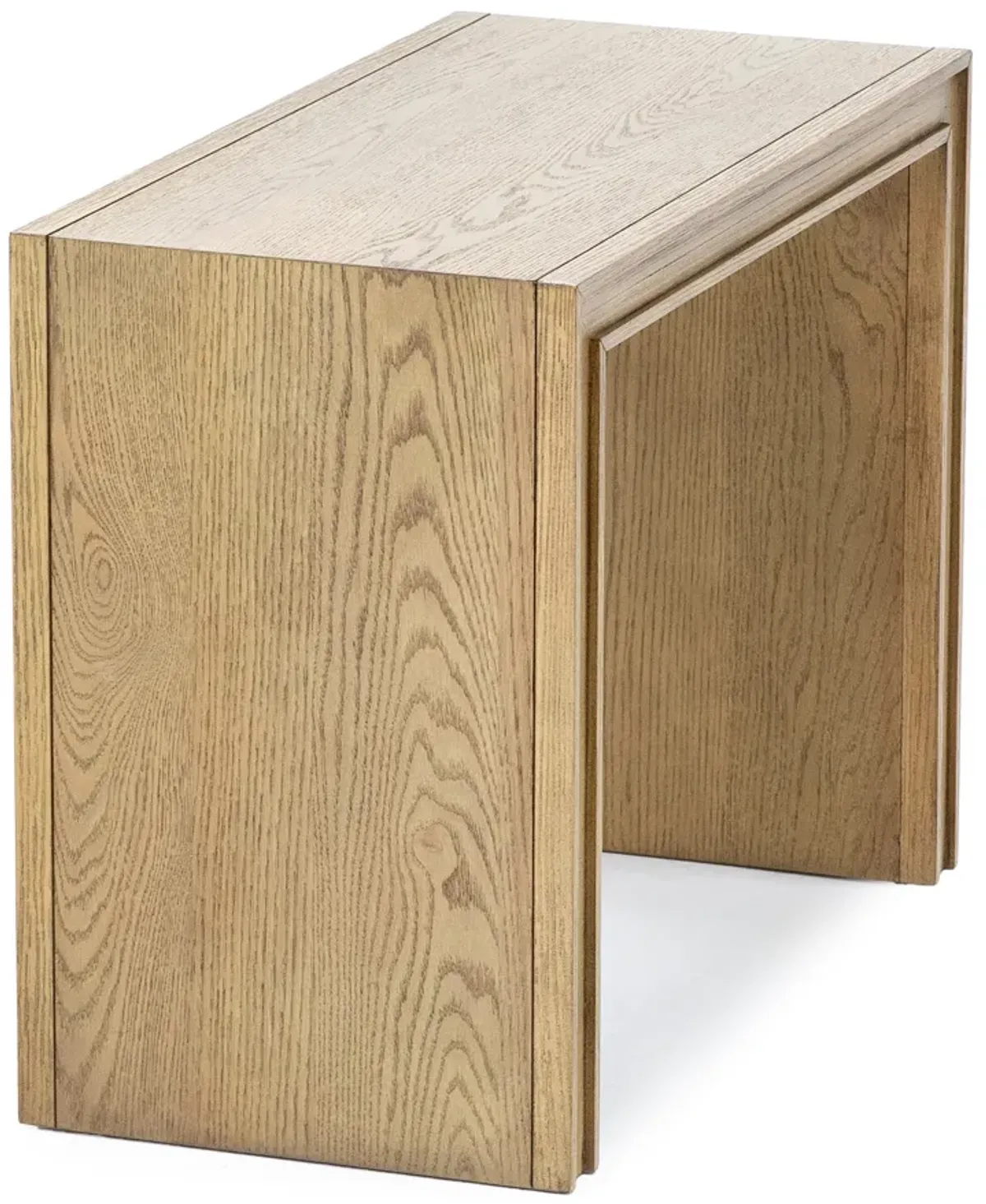 Waterfall Oak End Table