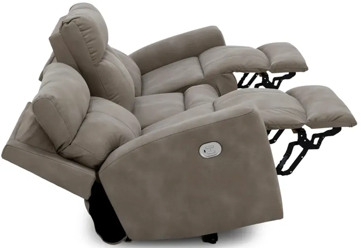 Millennial 3-Pc. Power Headrest Zero Gravity Wall Saver Reclining Sofa in Sand