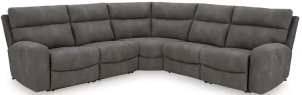 Millennial 5-Pc. Power Headrest Zero Gravity Wall Saver Reclining Modular-Recliner Variant in Slate