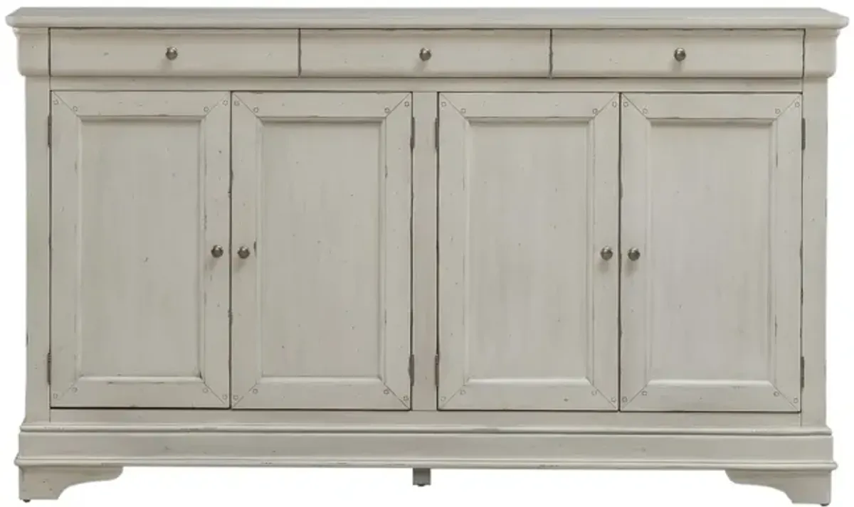 Essentials Morrow Bay White Cabinet