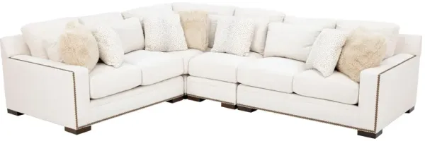 California 4-Pc. Sectional In Rover Snow