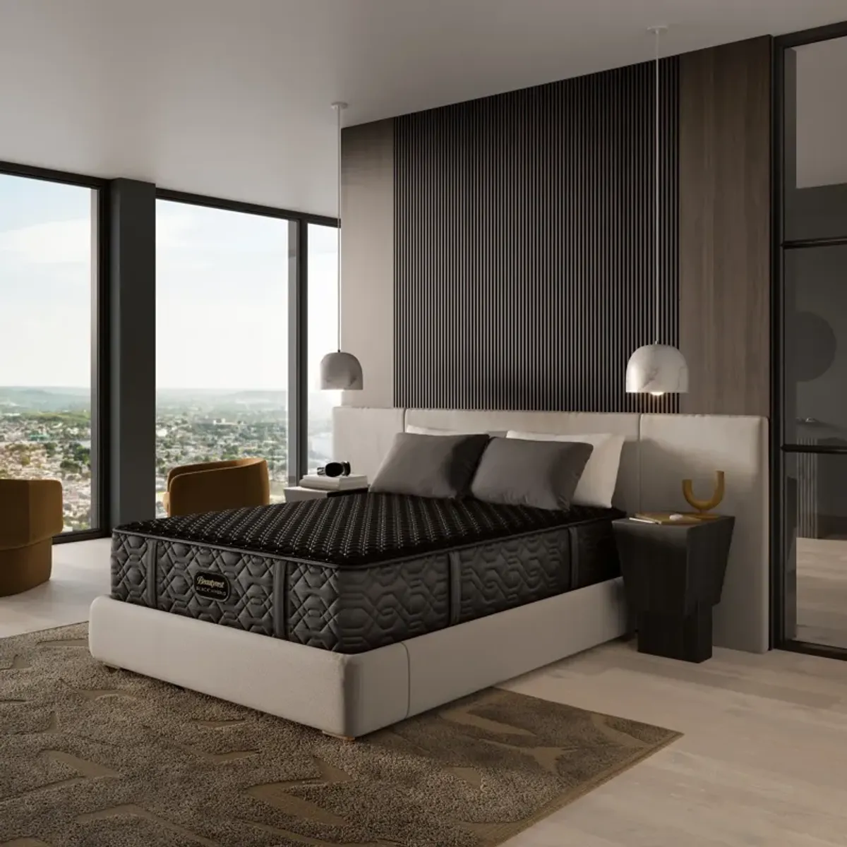 Beautyrest Black Series 3 Hybrid Firm Queen Mattress