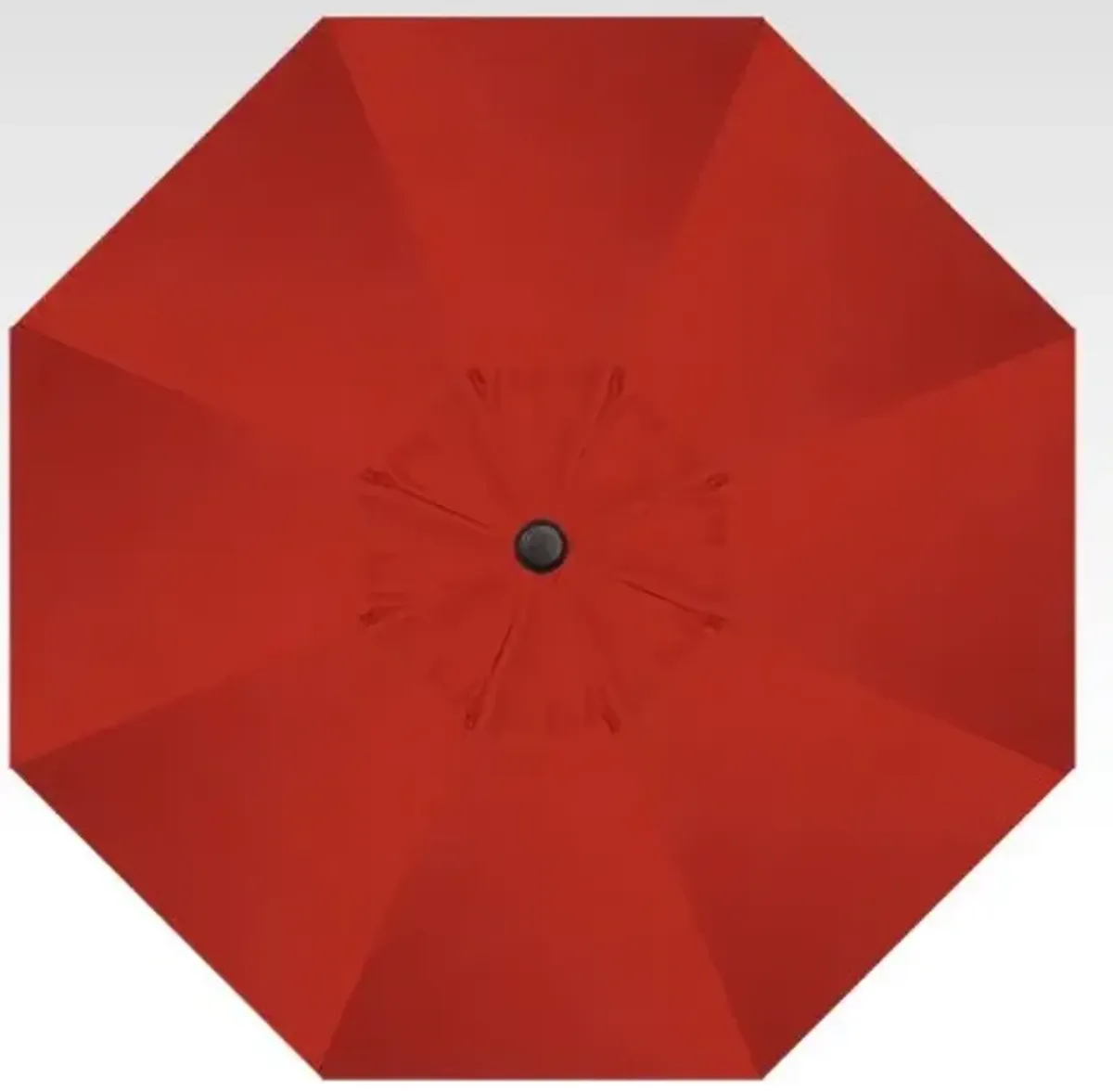 9' Auto Tilt Red Umbrella