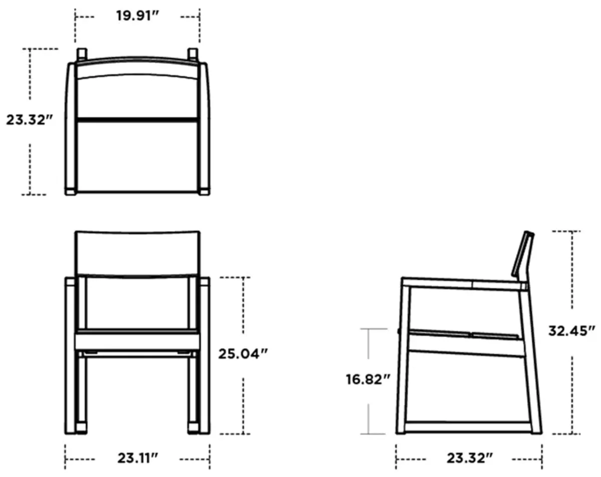 EDGE Dining Arm Chair