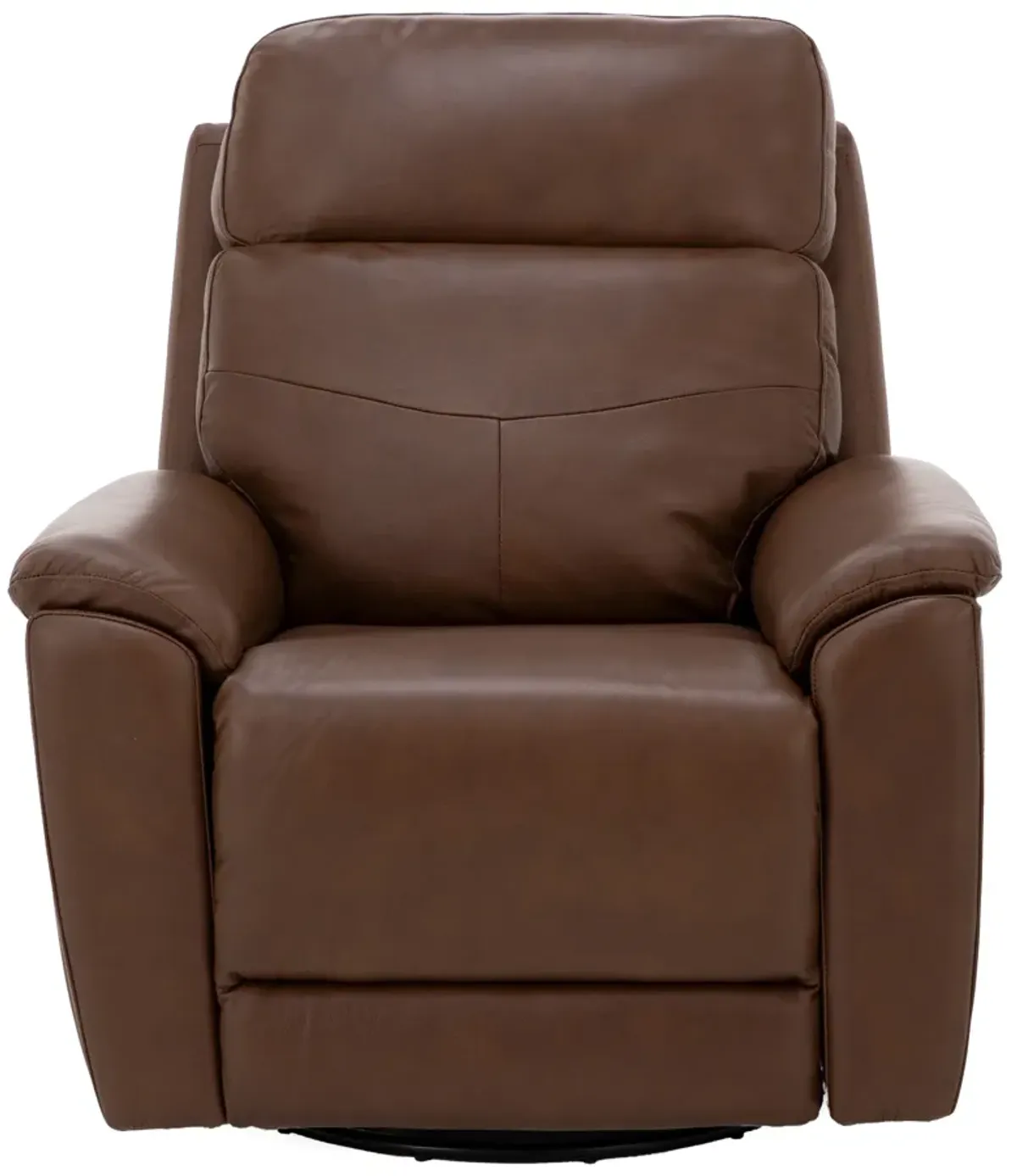 Flexsteel Perfect Match Refined Leather Fully Loaded Swivel Glider Recliner