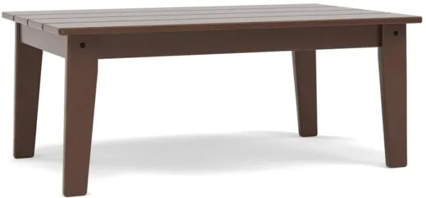 Lakeside Coffee Table in Mahogany