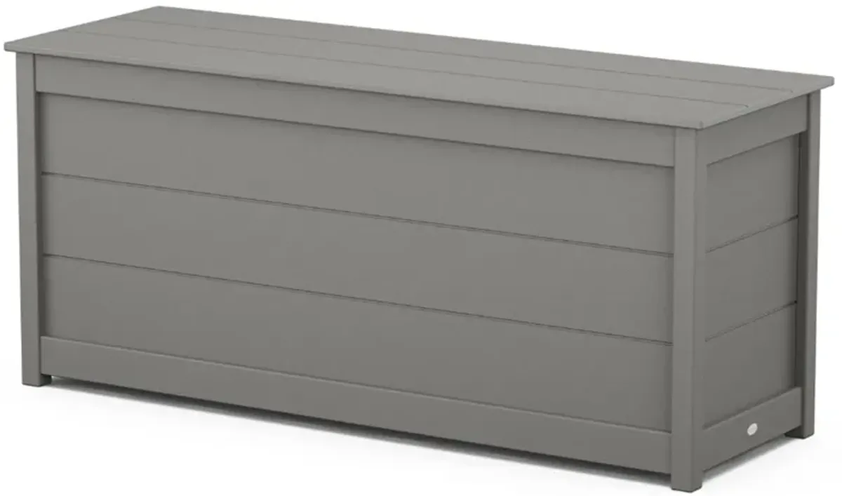 68" Console Table with Storage in Slate Grey