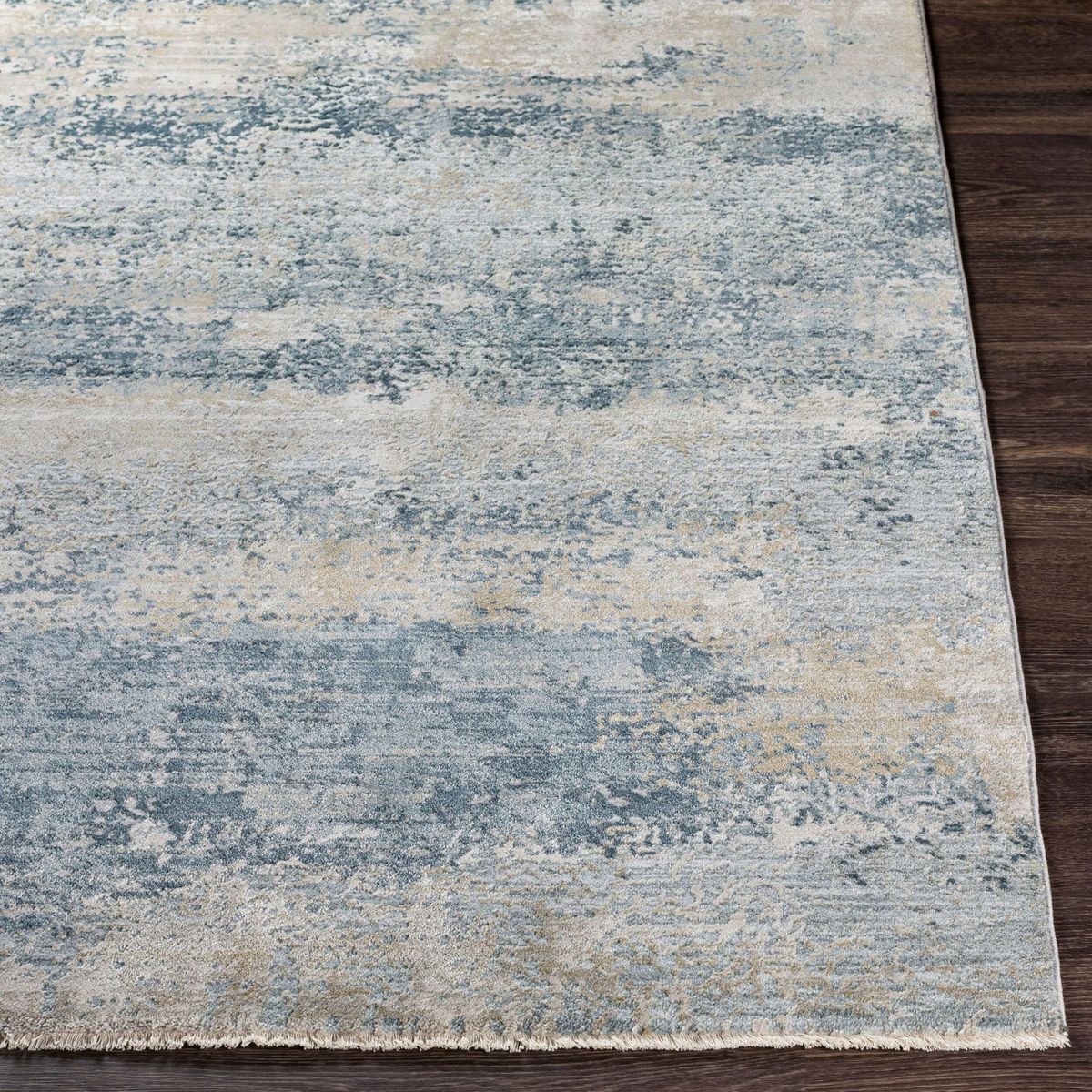 Brunswick Blue/Taupe Area Rug 5'W x 7'5"L