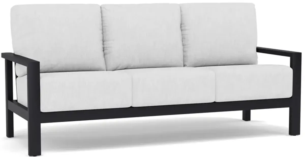 Elements Onyx/Canvas Granite Cushion Sofa