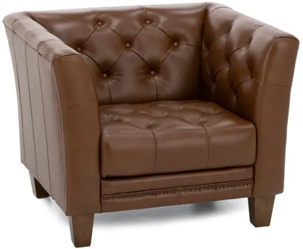 Westchester Leather Tufted Chair