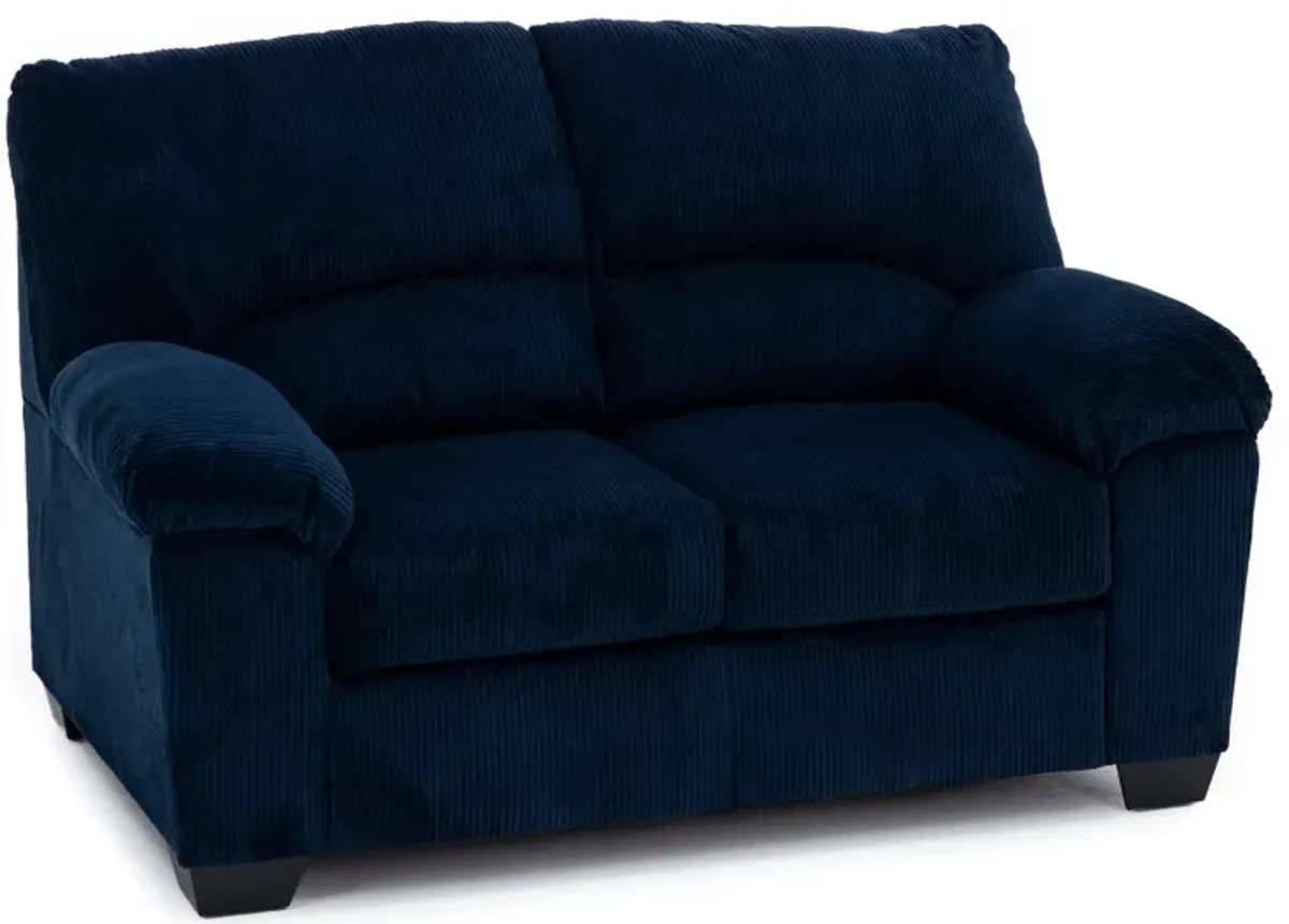 Wynn Loveseat in Navy