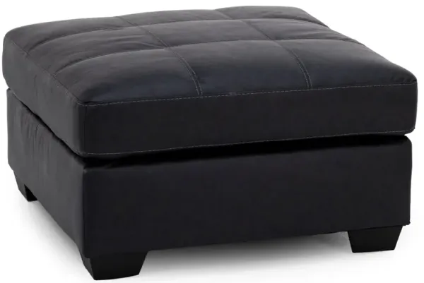 Berlin Cocktail Ottoman in Carbon