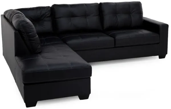 Berlin 2-Pc. Sectional In Carbon Left-Facing In Carbon