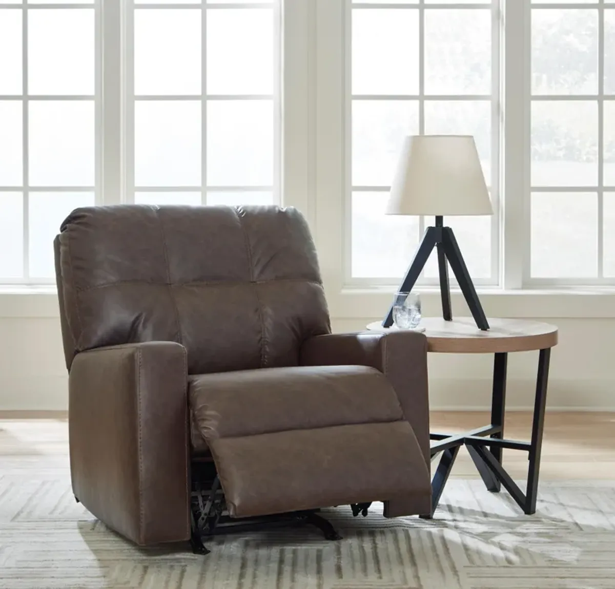 Berlin Rocker Recliner in Umber