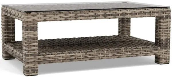 Grand Stafford Glass Top Coffee Table