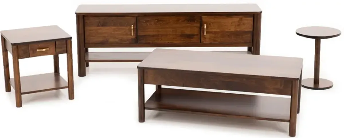 Radius End Table