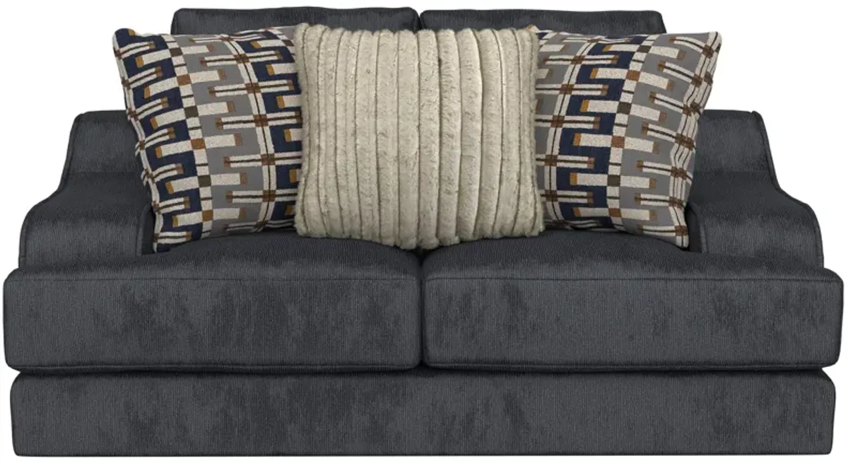 Hunter Loveseat in Blue