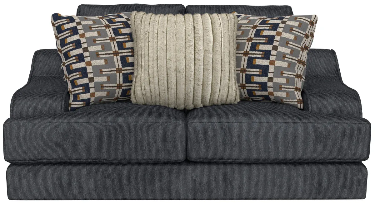 Hunter Loveseat in Blue