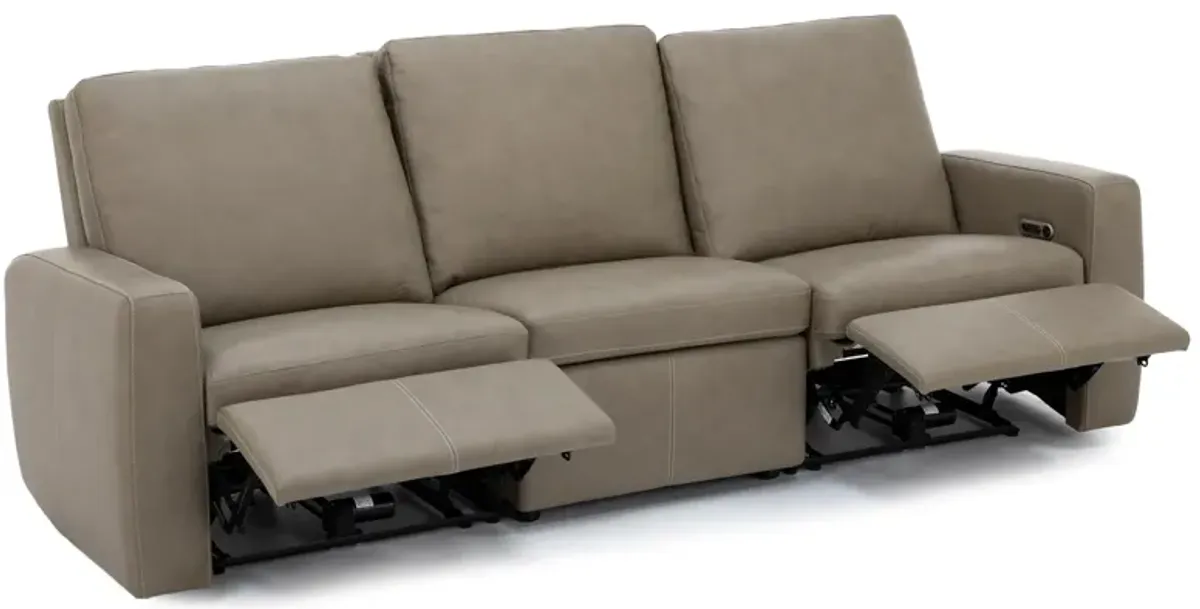 Allison 3-Pc. Leather Power Reclining Wall Saver Sofa