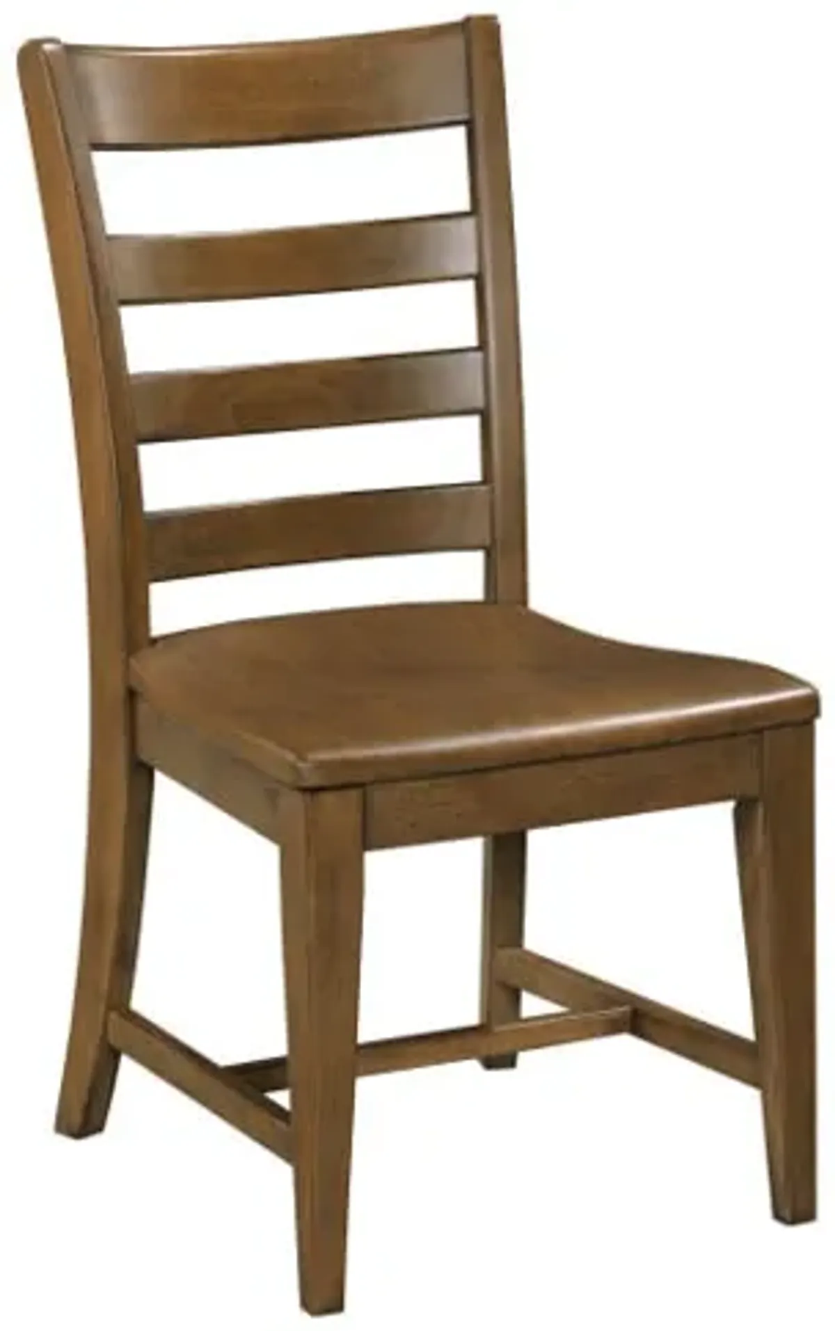 Kincaid Kafe Ladderback Side Chair Wood Seat