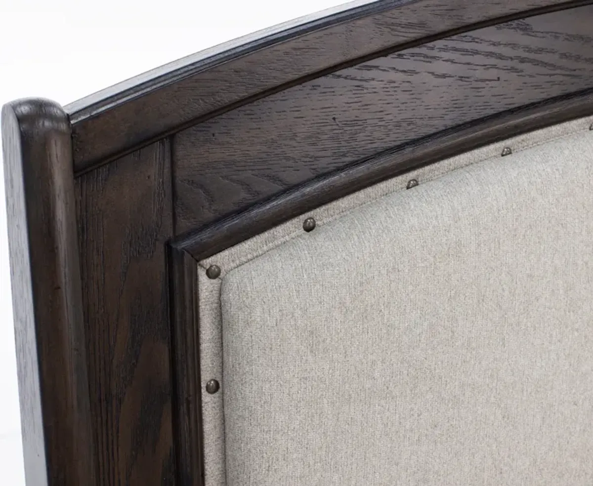 Brennan King Storage Bed In Coffee Bean