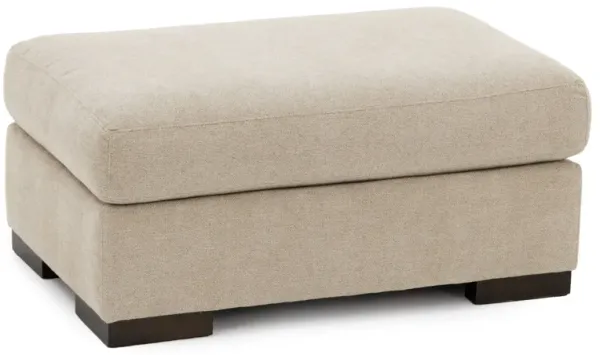 Melbourne Ottoman in Cashew