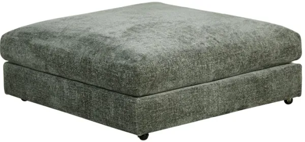 Montecito Ottoman in Charcoal