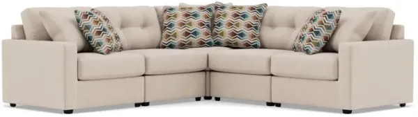 Drew & Jonathan Home Modular One 7-Pc. Sectional In Stone In New Horizon Stone