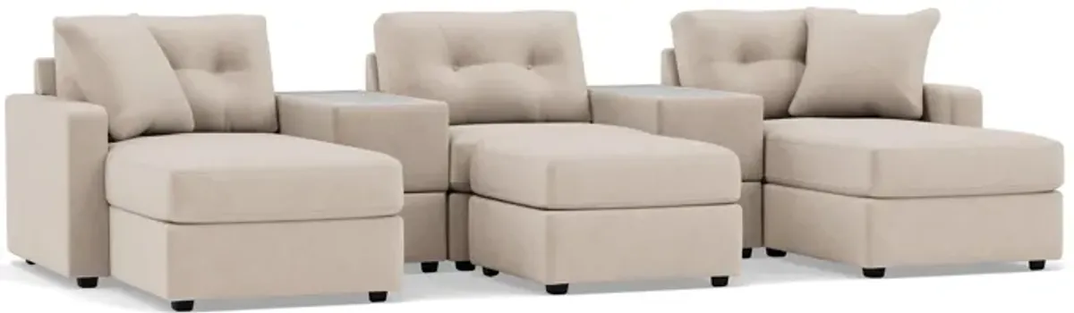 Modular One 6-Pc. Home Theater in Stone