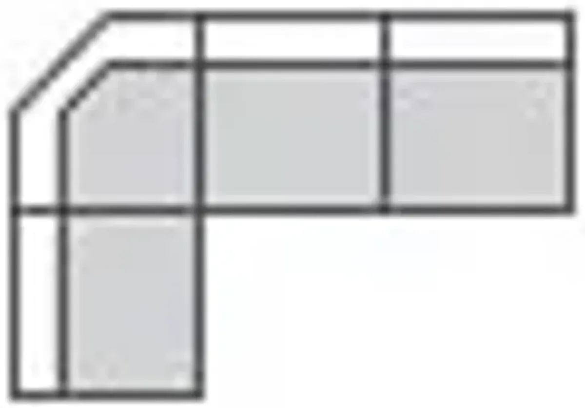 Montecito 3-Pc. Sectional in Charcoal