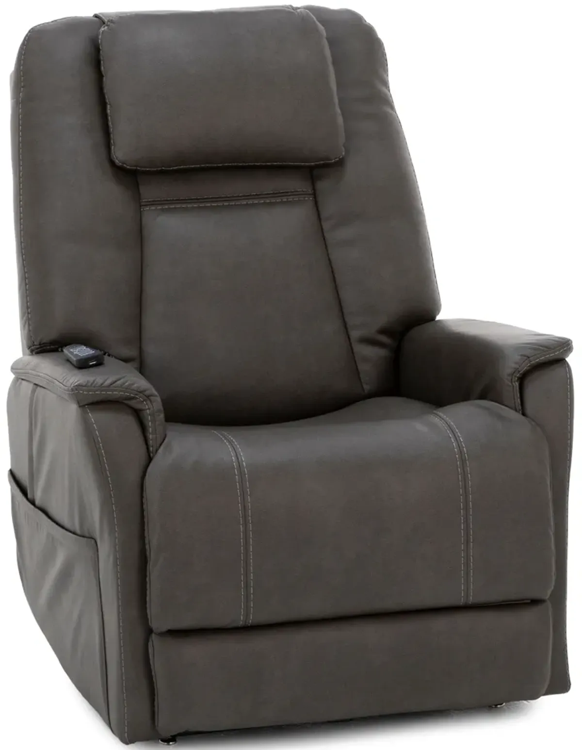 Flexsteel Zecliner Model 3 Fully Loaded Lift Chair With Heat And Massage in Smoke