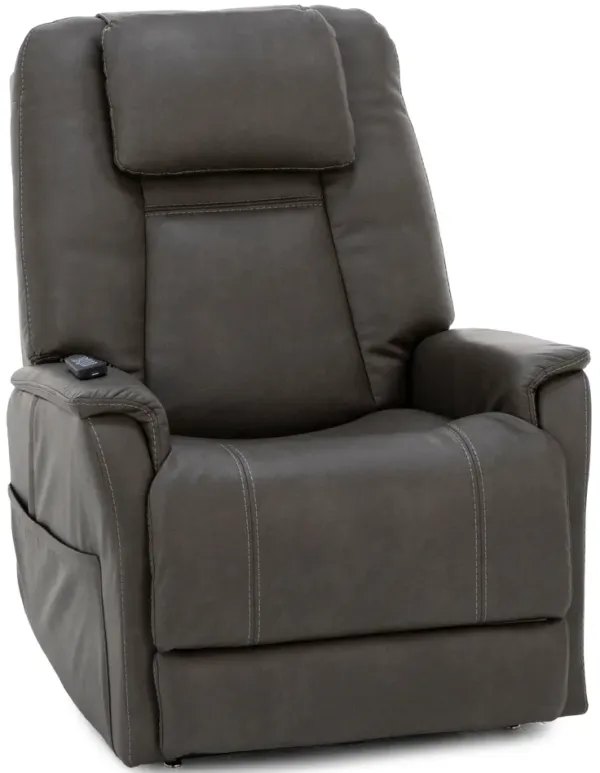 Zecliner Model 3 Fully Loaded Lift Chair With Heat And Massage in Smoke