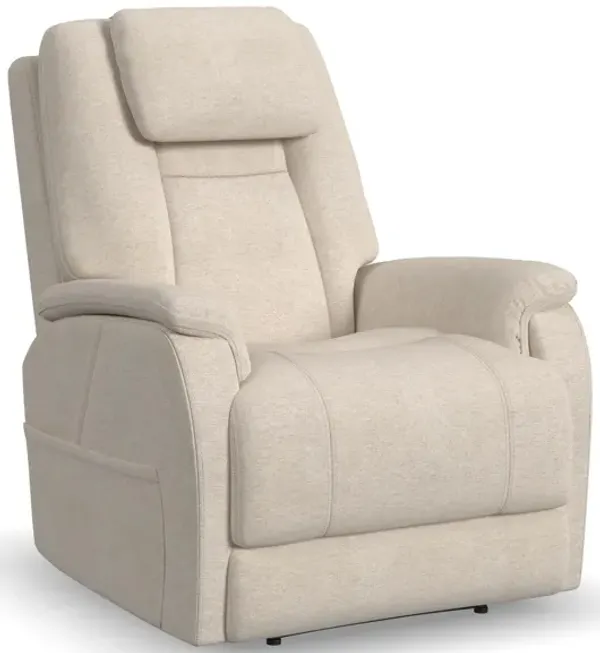 Flexsteel Zecliner Model 3 Fully Loaded Lift Chair With Heat And Massage in Ceramic