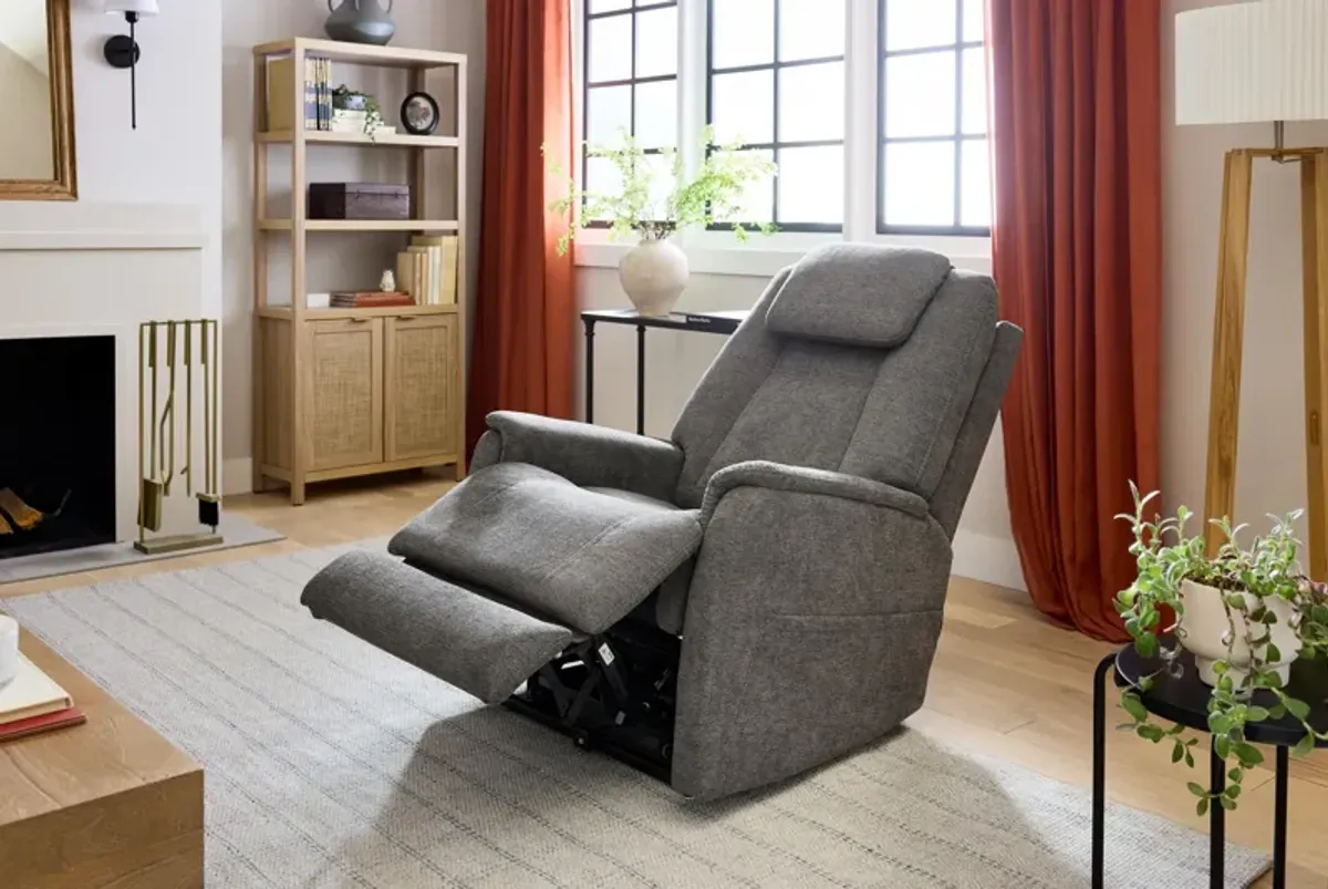 Flexsteel Zecliner Model 3 Fully Loaded Lift Chair With Heat And Massage in Umber